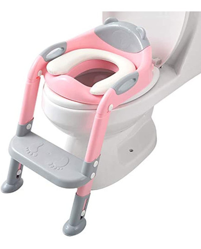 Escalera De Asiento Para Ir Al Baño Para Niñas, Asiento Pa