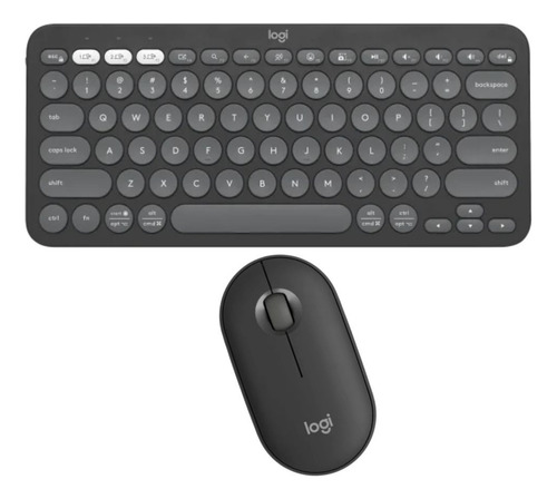 Combo Logitech Teclado K380s Y Mouse Pebble 2 Keys Bluetooth