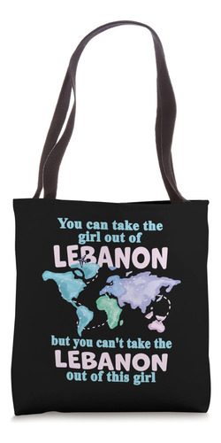 Chica Orgullosa De Líbano - Reubicación De Líbano Bolsa De T