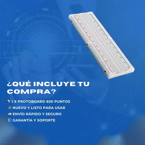Protoboard 830 Puntos