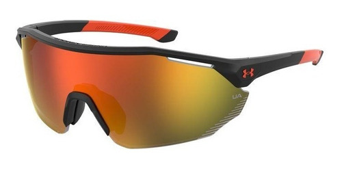 Lentes Under Armour Solar Ua0011/s Rc2 Negro Naranja Mate 