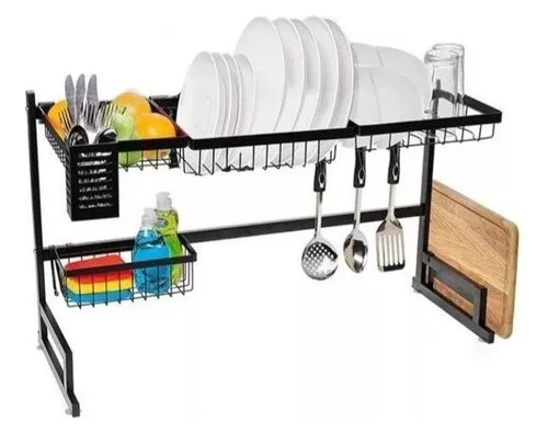 Rack Escurridor Organizador Cocina Secador Platos 85cm X L 