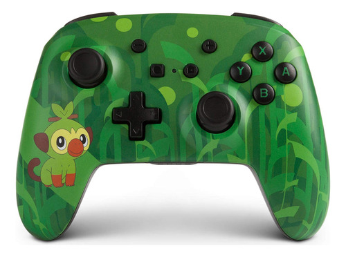 Control Inalambrico Nintendo Switch Pokemon Grookey Powera