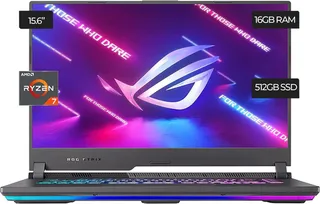 Notebook Asus Rog Ryzen 7 15.6 Rtx 3050ti 16g Ram 256g Ssd