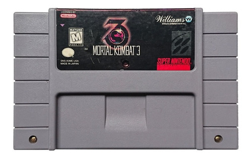 Mortal Kombat 3  Snes