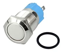 Comprar Boton Push Metal Button 12v 24v 5a 16mm 250vac Interruptor
