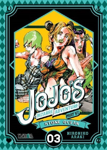 Manga, Jojo's Bizarre Adventure Part Vi - Stone Ocean Vol. 3