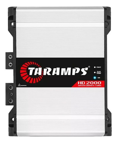 Módulo Taramps Hd2000 1, 2 Ou 4 Ohms 2000w Rms 1 Canal