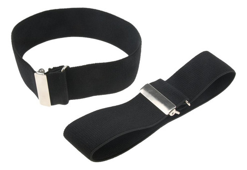 3x Ajustable Antideslizante Elástico Camisa Mangas Soporte