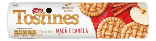 Biscoito Sabor Maçã E Canela Tostines 160g