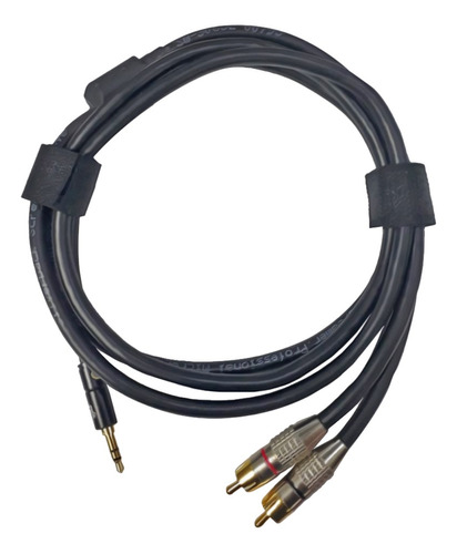 Cable Plug 3,5 Auxiliar Estéreo - 2 X Plug Rca 1,5 M C-081