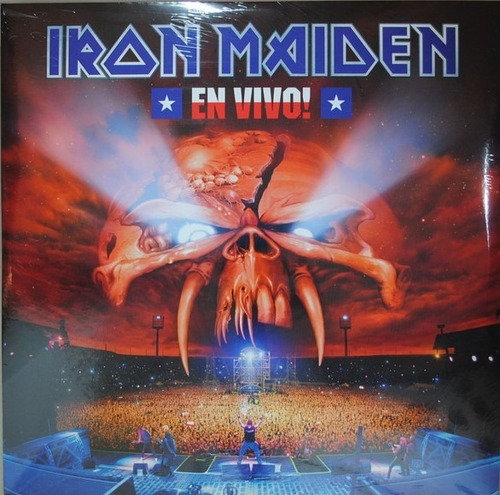 Iron Maiden - En Vivo! Vinilo Nuevo Y Sellado Obivinilos
