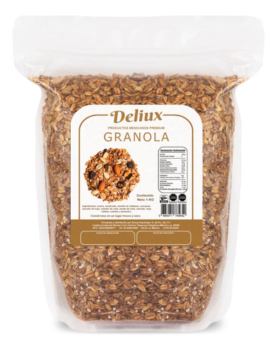 Deliciosa Granola Artesanal 1k Con Cereales