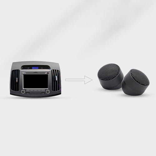 Bh Compatible Altavoces De Coche De 2 Piezas Tweeter 200w