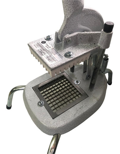 Imagen 2 de 4 de Corta Papas Vertical 4 Cuchillas Marca Fineschi Legitima