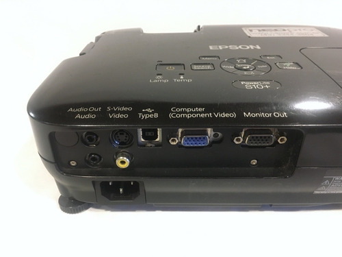 Projetor Epson S10+ Bom Estado - Lâmpada Nova - Somos Loja