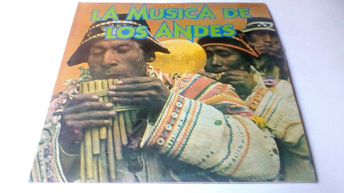 Lp La Musica De Los Andes 3 Discos Muy Buen Estado Sin Rayón