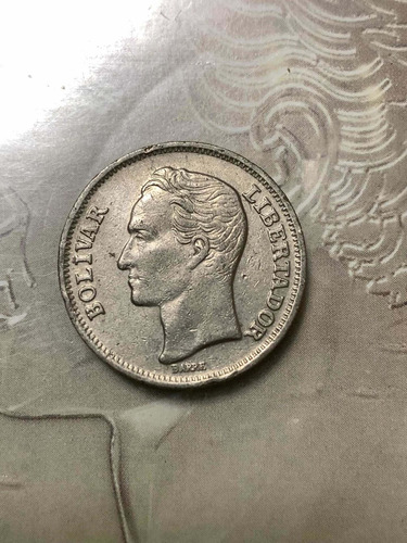 Moneda Un 1 Bolívares Venezolano Años 1967 1977 1986 1989 Or (Usado)