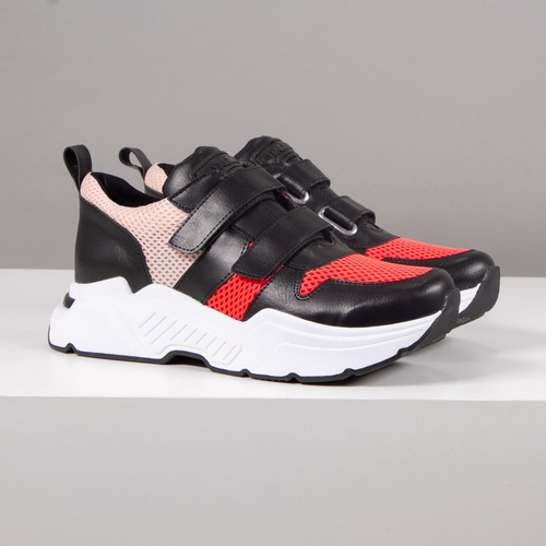 Imagen 3 de 8 de Zapatillas Citadina Mujer Urbanas Sneaker Con Abrojo Lautara