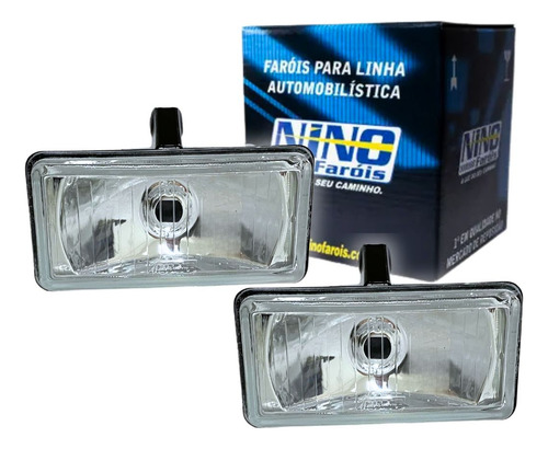 Par Farol Auxiliar Milha Retangular Universal H3 152x178mm