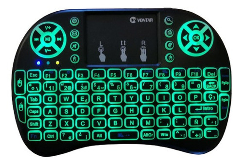 Imagen 4 de 6 de Mini Teclado Inalámbrico Backlit I8