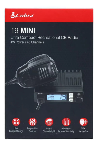 Radio Cb Cobra 19 Mini 19minicb