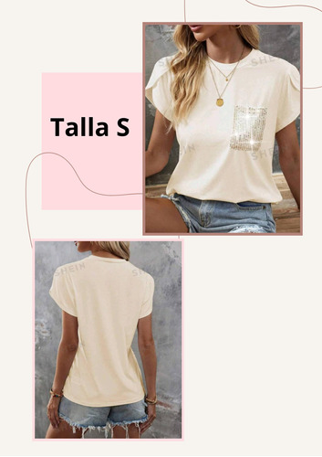 Blusa Dama Nueva Talla S Moda Shein Oferta !!!