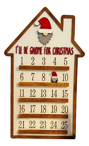 Calendario De Adviento De Navidad Decoración Navideña Para