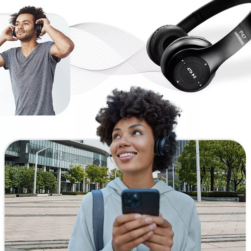 Audífonos Bluetooth Ajustables Para Correr Con Entrada P2