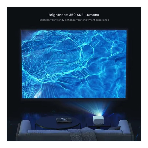 Proyector Led Wifi 5g Bt Aao G531 , 1080p Dolby Audio 5w X2.