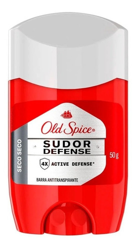 Old Spice Sudor Defense Seco Barra Antitranspirante 50gr