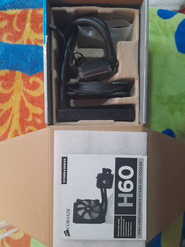 Corsair Hydro H60 Am4 1150 1151 2011 Negro (Usado)