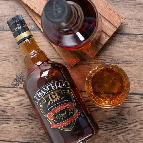 Whisky Brasileiro Golden Label Chanceler Special Line Garrafa 1l