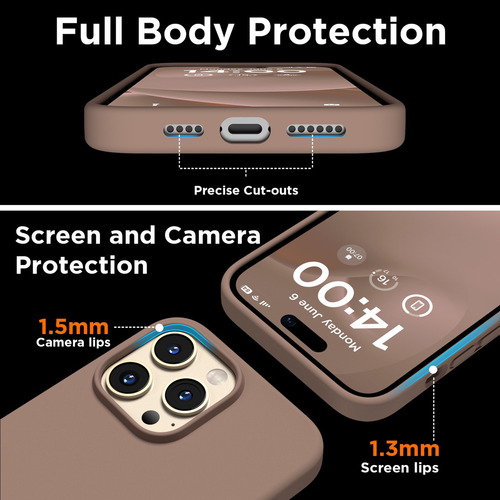 Coffker Funda For iPhone 12 13 14 Con Protector De Pantalla