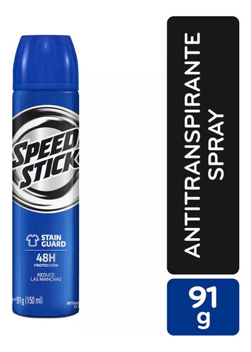 Desodorante Aerosol Spray Speed Stick Stain Guard 150ml 48h
