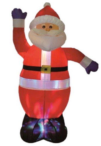 Papa Noel - Santa Inflable De 180cm