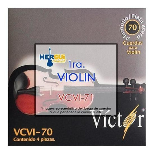 Cuerda 1ra. Para Violin Victor Vcvi-71