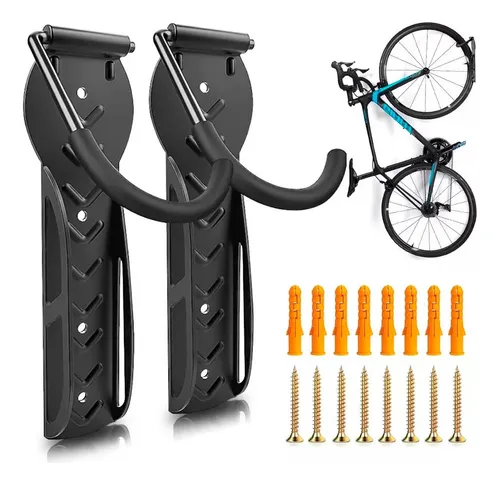 gancho bicicletero reforzado para colgar bicicleta de pared  Soportes para  bicicletas, Bicicletero, Bases para bicicletas