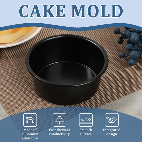 Z Alta Calidad 4 Pcs Para Pasteles,molde Antiadherente