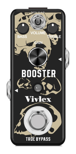 Pedal Amplificador De Guitarra Vivlex Lef-318 Pure Boost Eff