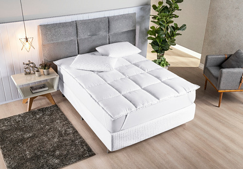 Pillow Top Queen 200 Fios Manta 400g/m² - 1,98x1,58x40cm Alt