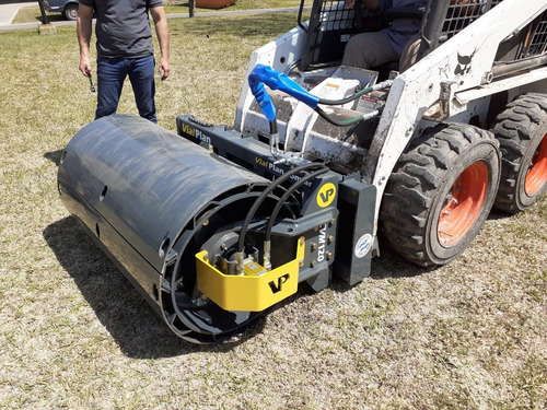 Implemento Compactador Para Minicargadora Vialplan, Bobcat