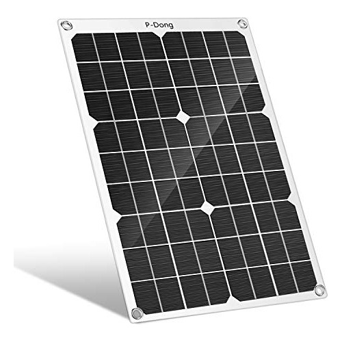 Kit De Panel Solar De 20 W Puertos De Salida Usb, Carga...