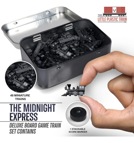 Juego De Tren De Juego De Mesa Midnight Express Deluxe | Pie