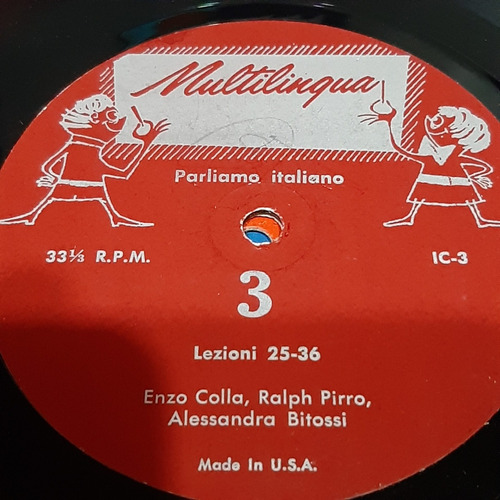 Sin Tapa Disco Parliamo Italiano Lezioni 25 - 48 Cl0