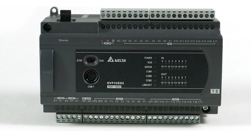 Plc Controlador Lógico Marca Delta - Modelo: Dvp32es200te