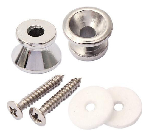 5 Set De 5 Enganches Para Correas De Guitarra Con 5 Piezas