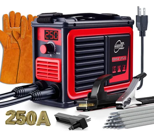 comprar Máquina De Soldadura Portátil 250a 110v Igbt Digital Lcd