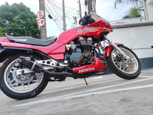 Cbx 750 Vermelha Ano 88 , Revisada, Eletrica E Motor Ok
