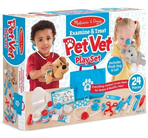 Juguete Para Niños Kit De Veterinario